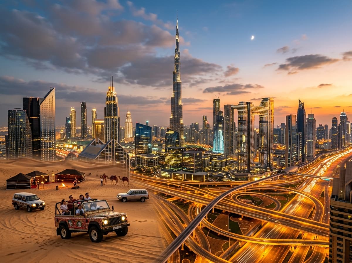 Dubai Marvels & Desert Safari