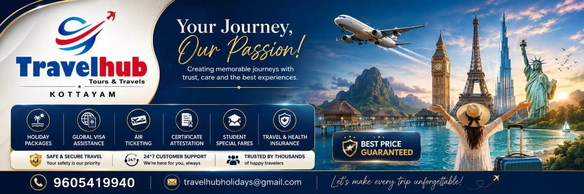 Travelhub Tours and Travels Office in Ponkunnam